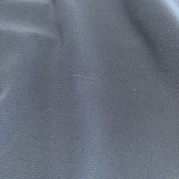 Soft Surroundings Madeline Tunic Top Overlay Cape-Like Short Sleeve Navy Size 1X - Picture 15 of 15